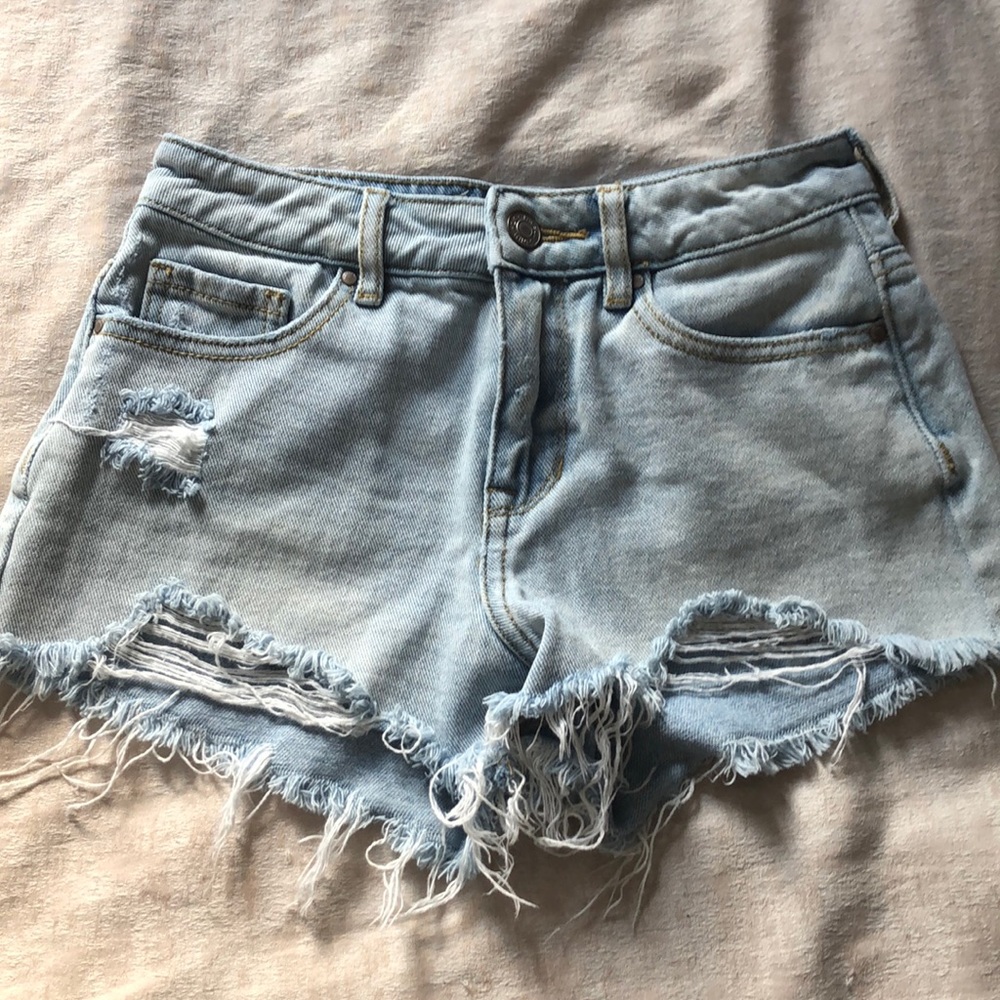 high rise shorts